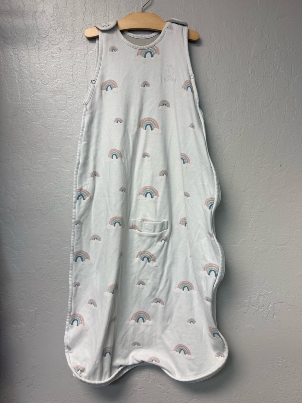 $81 ADD ON Woolino Sleep Sack Rainbow Cream 2-4Y Kyte Baby Dreamland